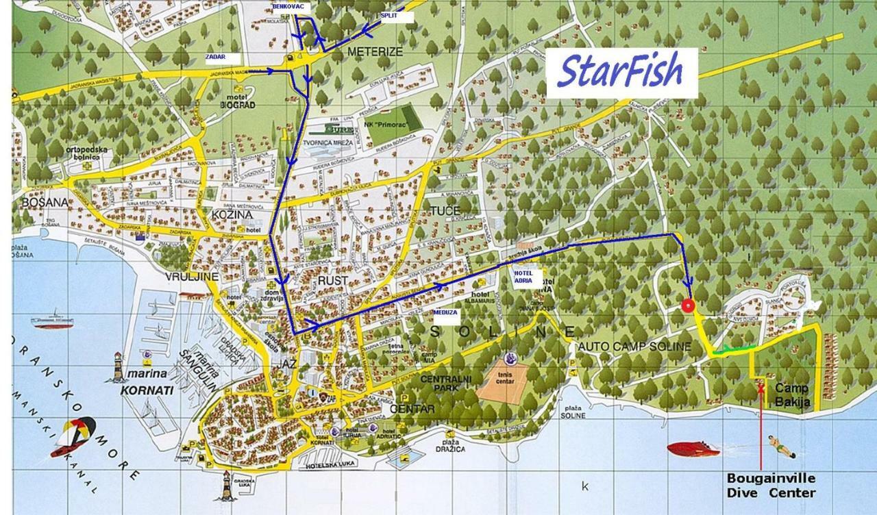 Seahorse Mobile Home, Soline Biograd 比奥格勒·纳·莫鲁 外观 照片